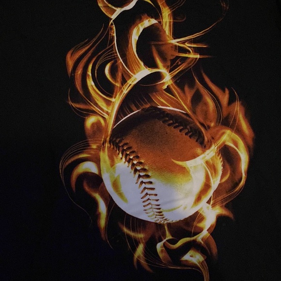 High heat fastball baseball t shirt - Picture 2 of 2